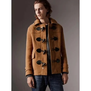Chaqueta Abrigo Burberry The Plymouth Abrigo Medio Camel T. EU48 Hecha en Inglaterra - Imagen 1 de 11