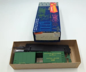 HO Scale Roundhouse #1072 Kit - 40' Box Car C & O Railway Express NOS - Bild 1 von 10