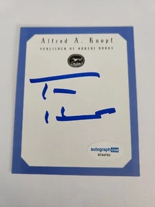Tom Hanks signiert 3,5"x4,5" Schnitt - ACOA zertifiziert! PSA, Beckett, JSA GARANTIERT - Bild 1 von 3