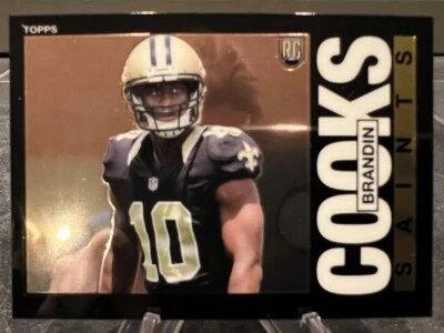 2014 Topps Chrome 1985 Rookie #31 Brandin Cooks RC New Orleans Saints Card - Image 1 of 2