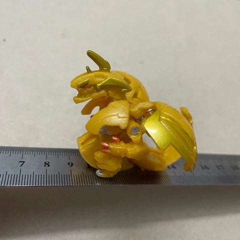 Collectible Bakugan Battles Golden Yellow Aurelus Leonidas Core Version Cover