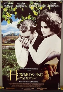 HOWARDS END GEROLLTES ORIGINAL FILMPLAKAT MIT EINEM BLATT ANTHONY HOPKINS (1992) - Bild 1 von 1