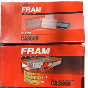 Fram Air Filter CA3660 Lot of 2 (One Extra Life, One Extra Life III) NEW - Bild 1 von 5