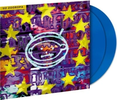 U2: Zooropa - New 2 LP 180 Gram Limited Edition Blue Colored Vinyl - Image 1 of 3
