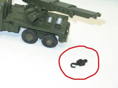 Dinky Toys 1 Gancio IN Metallo Nera per Gru Berliet Militare Riparazione (R161) - Immagine 1 di 4