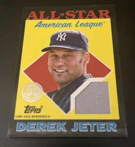Derek Jeter 2023 Topps Anniversary 88 Reprint Black Border Relic #88ASR-DJ /199 - Picture 1 of 2