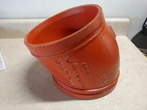 (je 1) 8" Victaulic Style 12 Ellenbogen 22-1/2 Grad - Bild 1 von 8