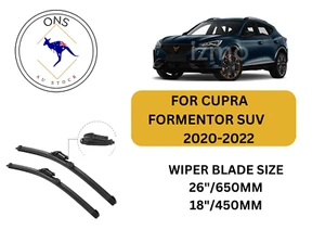 WIPER BLADES FOR CUPRA FORMENTOR SUV 2020-2022 - Picture 1 of 4
