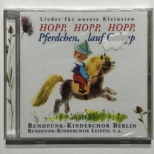 Hopp Hopp Hopp Pferdchen lauf Galopp Kinderchor Kinderlieder DDR Kult CD NEU OVP - Bild 1 von 2