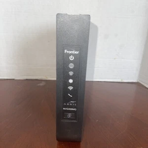 ARRIS NVG468MQ 4 Ports Frontier Router - Black, Sn:21169517429056. Read - Picture 1 of 7