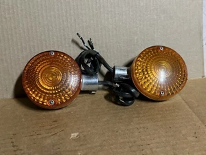 81 Honda CB900C Front Turn Signal Set Left Right OEM CB900 -93 - Picture 1 of 5