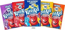 Kool Aid Grape/Cherry/Raspberry/Lemon/Orange Powdered Drink 5x4.2g - 5 Pack