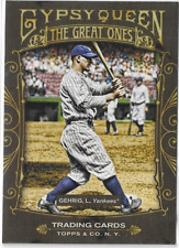 2011 Topps Gypsy Queen The Great Ones Insert #GO13 Lou Gehrig - Yankees