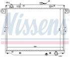 GENUINE NISSESNS RADIATOR FOR TOYOTA LAND CRUISER