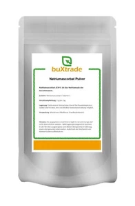 2x1 kg Natriumascorbat | Glutenfrei | Vegan | Vitamin C | E301 | Natriumsalz - Bild 1 von 1
