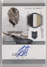 2013 Dominion Igor Bobkov (2013-14 Anthology Update) RPA Rookie Patch Auto RC