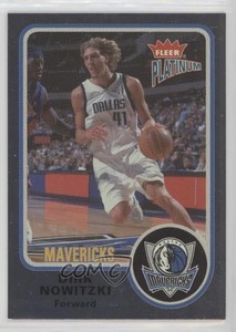 2002-03 Fleer Platinum Finish /100 Dirk Nowitzki #79 HOF