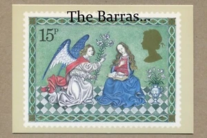 Christmas. THE ANNUNCIATION, By Artist, Fritz Wegner. UK ROYAL POST, POSTCARD - Picture 1 of 2