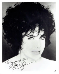 Elizabeth Taylor - Repro-Autogramm 20x25cm Großfoto - Bild 1 von 1