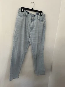 NWT J.Jill Denim Size 14 Slim Ankle Light Wash Jeans Horizon Stretch Classic New - Picture 1 of 7
