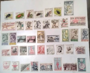 Czechoslovakia.Stamp Lot of 41. CTO. Scott's 1123...1177. sal's stamp store - Picture 1 of 4