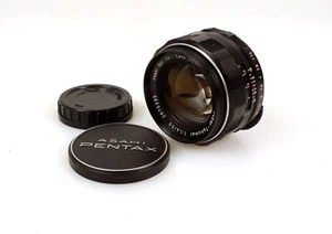 Pentax Super -Takumar f/1.4 50mm Prime Full Frame Lens w/ Front and Rear Caps - Picture 1 of 3