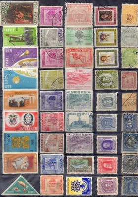 AMERIQUE LATINE ! LOT de  Timbres anciens depuis  1900 NEUFS et SURCHARGES - Photo 1/2