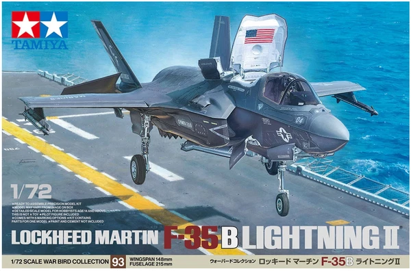 Lockheed Martin F-35B Lightning II 1/72 - TAMIYA 60793 - Immagine 1 di 1