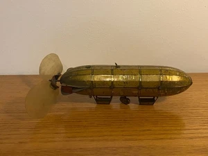 Juguete de cuerda de hojalata Lehmann 651 EPL-I Zeppelin Alemania c.1907 MA-27 - Imagen 1 de 10