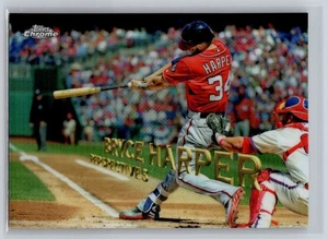 Bryce Harper 2016 Topps Chrome Perspectives Refractor #PC-4 Baseball Card Phills - Picture 1 of 4