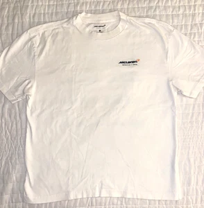 Vintage McLaren Formula1 Mens t shirt Size XL Color White Race Cars - Picture 1 of 23