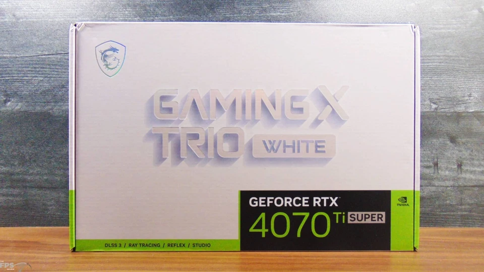 MSI GeForce RTX 4070 Ti SUPER Gaming X Slim White 16GB GDDR6X PCI Express 4.0 - Image 1 of 2