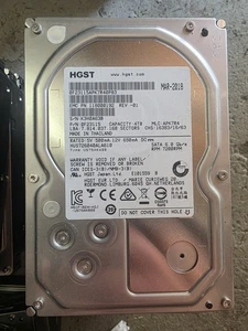 HGST 3.5" 4TB SATA III 6Gb/s EMC DELL Hard Drive HUS726040ALA610 - Picture 1 of 1