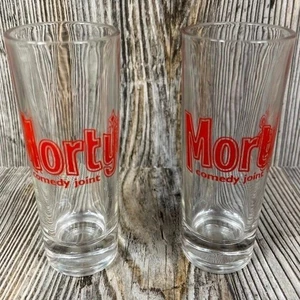 Shot Glasses from Morty's Comedy Joint Lot of Two - Picture 1 of 4