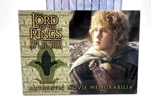 2004 Lord Of The Rings Return Of The King Merry’s Rohan Cloak ROTK Movie Card - Picture 1 of 4