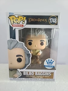 Funko POP! Lord of the Rings Hobbit Bilbo Baggins #1748 Funko Exclusive - Picture 1 of 6