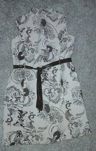  Authentisches 60er Jahre Paisley GO GO Kleid vom deutschen Designer Hans Erras! Gr. 10-12! - Bild 1 von 12