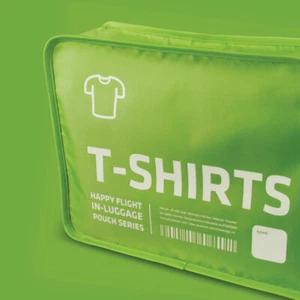 IN-LUGGAGE T-SHIRTS C-Blue ( Pouch for T-shirts ) - Picture 1 of 7