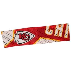 Kansas City Chiefs Fanband, lizenziertes NFL Trikot Stirnband - Bild 1 von 2