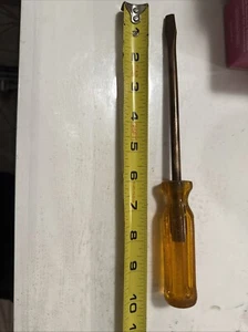 AMPCO Safety Flat Head screwdriver, S-49 Non-Sparking BE-CU Used - Picture 1 of 5