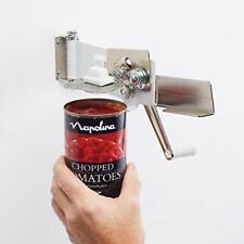 Swing-A-Way Wall Mounted Can Opener - Tin Opener with Magnetic Lid Lifter, Metal