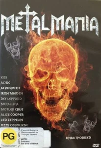 METAL MANIA (DVD) [NON-USA FORMAT PAL ALL REGIONS] NOT SEALED - Picture 1 of 1