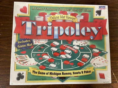 Vintage "Tripoley" Deluxe Mat Version by Cadaco - 1999 Edition - Complete New - Image 1 of 4