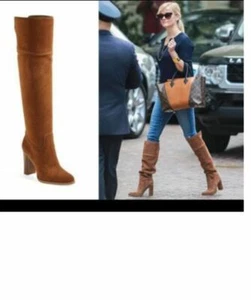 BOTAS DE MONTAR MICHAEL KORS ARLEY EQUIPAJE CUERO MUJER TALLA 9 M - Imagen 1 de 11