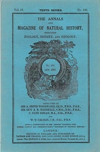 MAMMALS FROM ANGOLA by ST LEGER in April 1936 ANNALS & MAGAZINE OF NATURAL HIST. - Foto 1 di 2