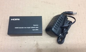 1x Receptor ROCKSOUL HDMI Ext vía UTP HM-EX05SXHD con Adaptador #7219 - Imagen 1 de 2