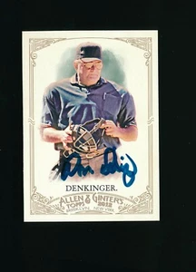 2012 Topps Allen & Ginter's Don Denkinger #51 signed autograph umpire swsw6 - Picture 1 of 2
