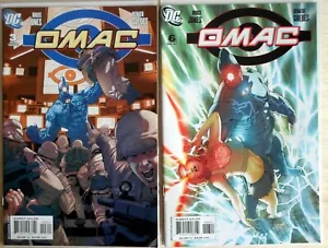 NM 9.2 DC Comic 2 Lot OMAC #3 #6 Superman Cyborg Batman BAGGED BOARDED - Bild 1 von 1