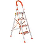 Step Ladder 4 Step Lightweight Folding Step Ladder Aluminum Step Stool With Wide