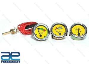 Oliver Tractor Oil Pressure Ammeter Temperature Gauge Set Replacement S2u - Picture 1 of 2